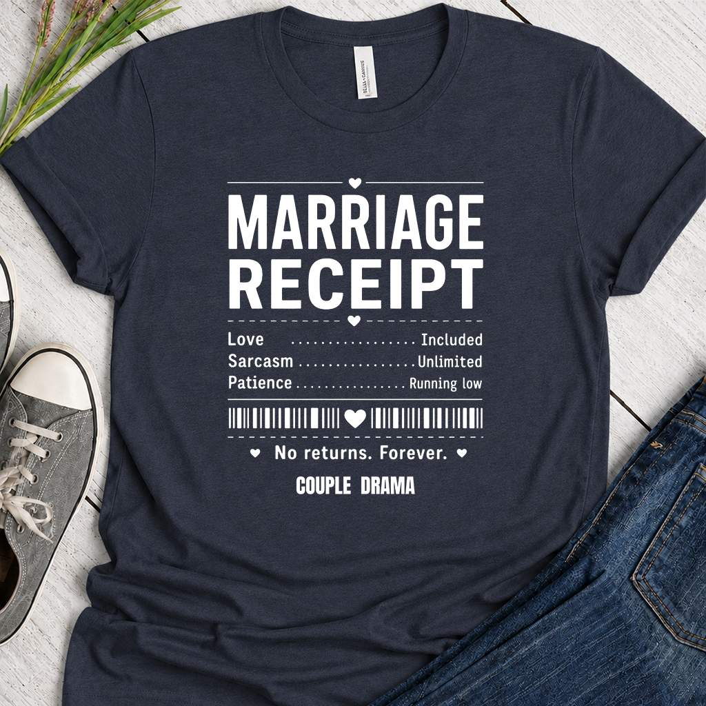 Marriage Receipt Tee