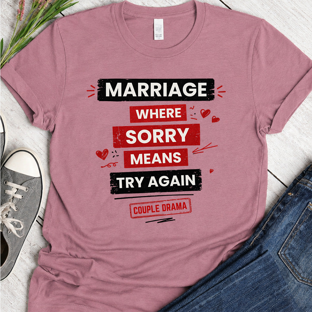 Marriage Sorry means Try Again
